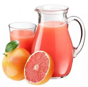 Сок грейпфрутовый свежевыжатый 1 л